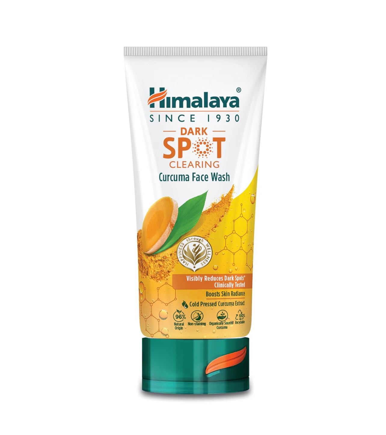 Nettoyant pour visage au curcuma
