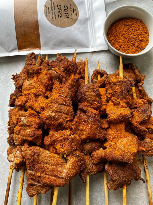 Authentic nigerian suya